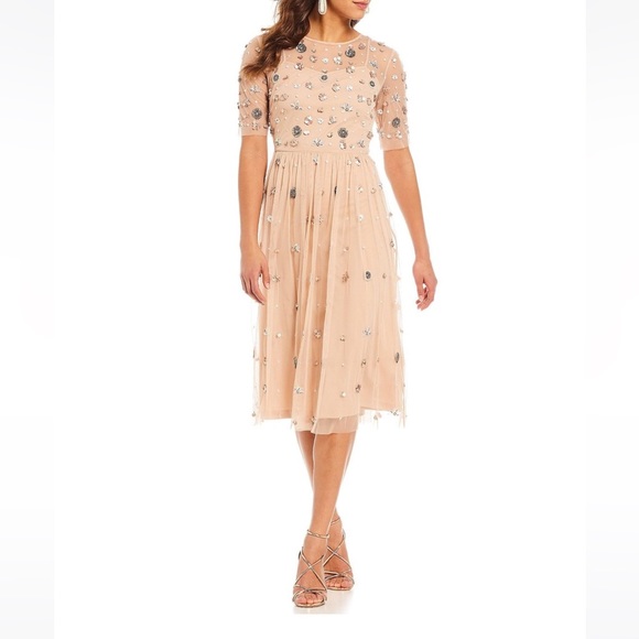 Gianni Bini Dresses & Skirts - GIANNI Bini Midi Sequin Tulle Dress